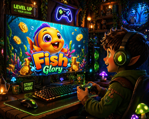 Plateforme logicielle de jeux Fish Glory - Distributeur Golden Dragon Orion Star Panda Master Skill Games - Jeux créatifs sportifs en métal - Product Image 1