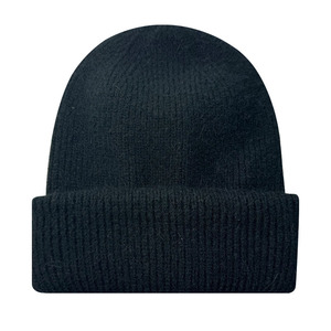 Gorro de Punto Acrílico Unisex, Color Sólido, Gorro de Invierno para Adultos, Uso Casual, 56-58CM - Product Image 4