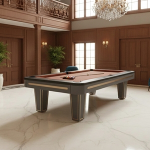 Table de billard anglaise d'intérieur haut de gamme Argmac Vindsor avec tapis haute vitesse, taille personnalisable, construction durable - Product Image 4