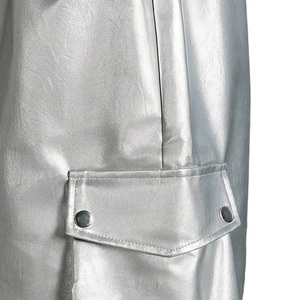 Custom Logo ODM <b>Men</b> Leather <b>Bermuda</b> <b>Shorts</b> Breathable Fit Wholesale Active Exercise Design Leather <b>Bermuda</b> <b>Shorts</b> <b>For</b> <b>Men</b> - Product Image 6