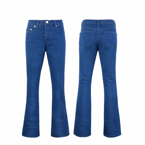 Jeans de Mezclilla Elásticos Ajustados de Estilo Vintage para Hombre, Jeans de Mezclilla de Alta Calidad - Product Image 6
