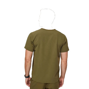 Tenues chirurgicales pour hommes, couleur personnalisable, imperméables, détection des aiguilles, faible MOQ, couleur unie, uniforme chirurgical professionnel - Product Image 5