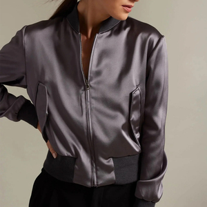 Chaqueta Bomber para Mujer, Superventas, Nueva Colección con Forro de Nailon, Directamente del Fabricante en Pakistán, para la Temporada de Otoño - Product Image 1