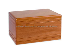 Urnas de cremación para adultos Urnas de madera para adultos Urnas funerarias Tamaño personalizado Suministros funerarios - Product Image 2