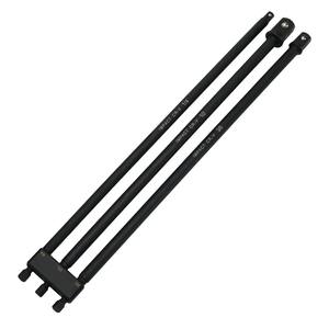 Jeu d'adaptateurs de douilles à chocs longs à tige hexagonale 1/4" Cr-V, 3 pièces, avec étui rigide - Product Image 3