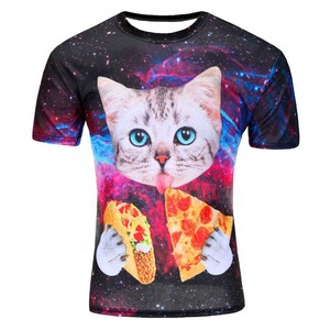 Camiseta Sublimada Premium Transpirable, Lisa, con Diseño Mixto, Tejido Grueso para Ropa Urbana de Lujo Personalizada - Product Image 1