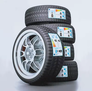 Etiquetas Adhesivas Resistentes y Ecológicas para Neumáticos, Vinilo Impermeable Semi-Brillante, Impresión de Logotipo y Código de Barras Personalizado - Product Image 3