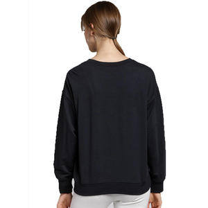 Vêtements de sport pour femmes en gros : Sweat-shirts respirants à manches longues pour femmes - Product Image 4