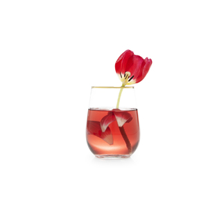 Calice da Vino Senza Stelo Excelsa 47 Cl con Bordo Dorato in Vetro Trasparente - Product Image 3