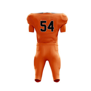 Uniforme de Fútbol Americano Personalizado de Alta Calidad, Impreso, 100% Poliéster, Secado Rápido, Ligero, Transpirable, Duradero, al por Mayor - Product Image 3