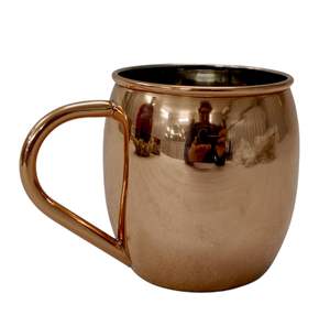 Taza de cobre 100% puro, adecuada para bebidas, agua, jugo, de fabricante y proveedor indio. - Product Image 1