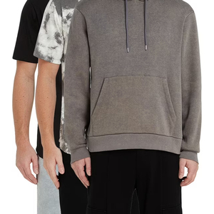 เสื้อฮู้ดกันลมผ้าฟลีซเนื้อนุ่มระบายอากาศได้ดี คุณภาพสูง ผลิตตามสั่ง ย้อมสีพื้นแบบแอซิดวอช สำหรับฤดูหนาว ผลิตจากผ้าฝ้าย 100% ผลิตโดยตรงจากมานูเชอร์ ปากีสถาน - Product Image 6