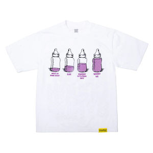 เสื้อยืดผู้ชายสีขาวลายกราฟิกพิมพ์ลายโดดเด่น ทรงโอเวอร์ไซส์ แขนสั้น คุณภาพสูง สไตล์ลำลองแนวสตรีทแฟชั่นสำหรับหนุ่มๆ - Product Image 2