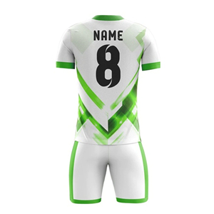 Uniformes de Fútbol Personalizados con Impresión de Logotipo, Transpirables, 100% Poliéster, Elásticos en Cuatro Direcciones - Product Image 3