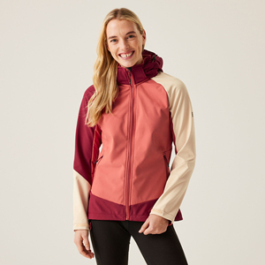 Chaqueta Softshell con Capucha Personalizada para Mujer, Informal para Exteriores, con Cierre Completo, Resistente al Viento, con Bolsillos Utilitarios, Ligera y de Alto Rendimiento - Product Image 1