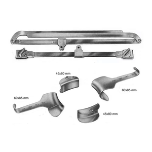 DIVIED INTERNATIONAL Juego de Instrumentos de Laparotomía Manuales de Acero Inoxidable de Alta Calidad, Kit Quirúrgico de Clase II para Cirugía Abdominal, CE - Product Image 1
