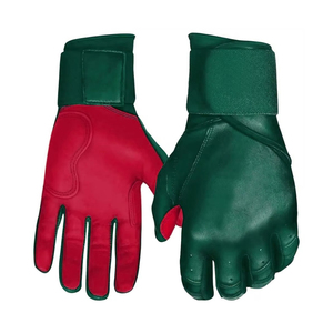 Ventes chaudes, gants de baseball de haute qualité, couleur unie, cuir, couleurs et tailles personnalisables, légers, service OEM, faible MOQ - Product Image 4