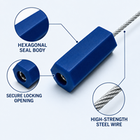 Sceau de câble hexagonal YSD-Container pour la sécurité logistique des conteneurs