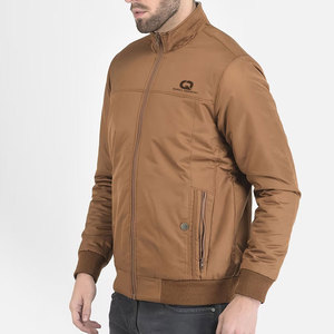 Blouson bomber décontracté moderne pour homme, léger et confortable pour le quotidien, doublure douce, nylon, fermeture éclair lisse - Product Image 3