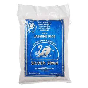 ข้าวหอมมะลิซิลเวอร์สวอน 5กก. 10กก. 10ปอนด์ 20ปอนด์ ข้าวขาวเมล็ดยาวหอมบริสุทธิ์ 100% อายุการเก็บรักษา 2 ปี ผลิตในเวียดนาม - Product Image 1