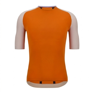 <b>Green</b> Breathable 100% Polyester 220g Short Sleeve Cycling Jersey Men's Bike <b>Top</b> with Raglan Sleeves and <b>Mesh</b> Back Panel Design - Product Image 3