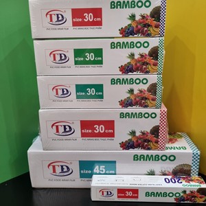 High Quality Cheap Soft PVC Cling <b>Wrap</b> Film Custom Logo Food Grade Eco-friendly Ready to Ship Home <b>Kitchen</b> Food Packaging - Product Image 2