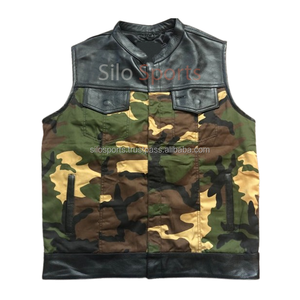 2025 OEM Customized Leather &<b>Denim</b> <b>Vest</b> <b>For</b> <b>Men's</b> With Front Pockets Low Price Plus-Size Sleeveless Low MOQ Winter Heated <b>Vests</b> - Product Image 1