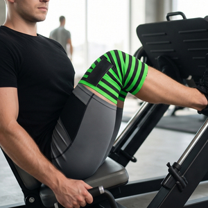 Nuevas Bandas Elásticas para Rodillas de Alta Elasticidad para Gimnasio, Levantamiento de Pesas, Entrenamiento y Fitness para Hombres, Venta al Por Mayor - Product Image 6