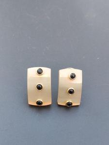 Pendientes de Cuerno de Búfalo Negro Pulido, Artesanía Natural, Ecológicos, Hechos a Mano, Modernos, para Mujer, 100% Naturales, Joyería de Lujo para Bodas - Product Image 5