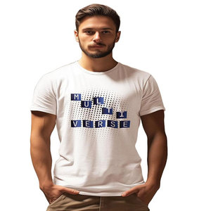 Cotton 230g Heavy Solid Color Round-Neck Short-Sleeved Off-the-Shoulder T-Shirt <b>Base</b> <b>Layer</b> Oversize Casual - Product Image 1