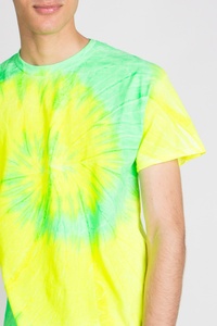 Camiseta Tie Dye con Logotipo Frontal Personalizado para Hombre y Mujer, Unisex, Suave, 100% Algodón, Manga Corta, Estilo Casual de Verano - Product Image 5