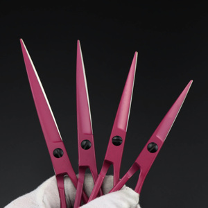 Ciseaux à cheveux personnalisés de 5,5 à 7,5 pouces, ciseaux de salon de coiffure Vg10, ciseaux de barbier pour la coupe de cheveux - Product Image 2