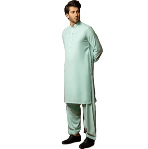 Shalwar Kameez pour hommes respirant 2024 Vente en gros Multicolore Casual Islamique Modal Viscose Soie - Product Image 4