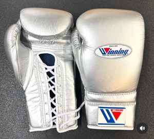 Équipement de combat professionnel, gants de boxe en cuir Winning, qualité supérieure, 100% cuir véritable, vêtements de sport, gants d'entraînement de boxe - Product Image 1