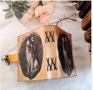 Cuaderno de Cuero Genuino Hecho a Mano de Primera Calidad, Diseño Vintage de Lobo, Diario para Escribir, Viajar, Dibujar, Uso Personal - Product Image 2