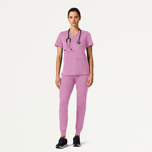 High Quality Fashion Custom Unisex <b>Plus</b> <b>Size</b> Doctor Medical <b>Scrubs</b> Canvas Hospital Uniforms - Product Image 4