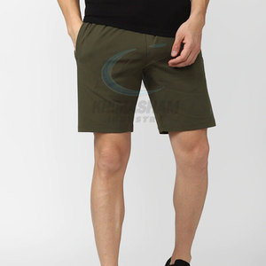 Hot Selling Men Casual Fleece <b>Shorts</b> High Quality Quick Dry Breathable Drawstring Closure - Product Image 3