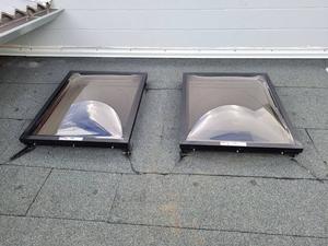 Dômes de luminaires en acrylique PMMA Plexiglas, résistants aux chocs, aux intempéries, personnalisés, à simple ou multi-verre. - Product Image 1