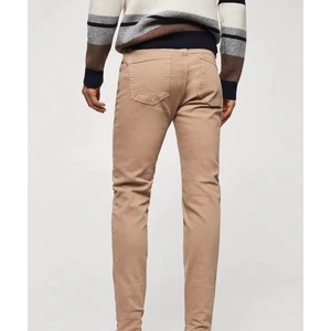 Durable Anti-Bacterial Solid Men's Straight-leg Casual Jeans Breathable Anti-pilling Custom Soft <b>Material</b> Anti-UV Waterproof - Product Image 2