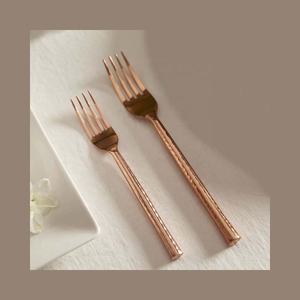 Ensemble de couverts en acier inoxydable, cuillère à soupe en acier inoxydable poli miroir argenté, design simple, fourchette en acier inoxydable, cuillère, couverts - Product Image 5