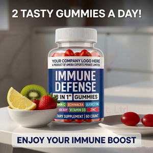 Private Label Immune Support Gummies Vitamin Dietary Supplement OEM Bulk Manufacturer - Product Image 3