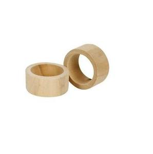 Anneaux de serviette en bois les mieux notés pour mariages, dîners et occasions festives – Boucles de serviette modernes personnalisées pour accessoires de table - Product Image 4