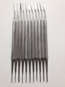 Levantador de uñas encarnadas de doble punta y lima de uñas de acero inoxidable médico de alta calidad - Product Image 6