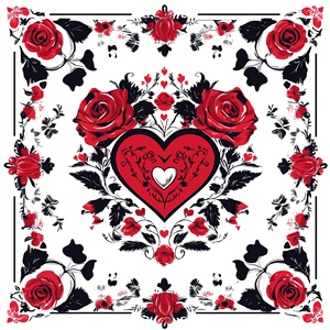 Foulard carré tendance en soie et polyester 2026 pour femme, imprimé, respirant, pour cheveux, poignet, bandana de printemps - Product Image 1