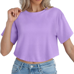 Camiseta Urbana para Mujer, Estilo Ringer, Ropa Deportiva de Alto Rendimiento, Antiarrugas, Secado Rápido, Transpirable, Formal, con Logotipo Personalizado Impreso - Product Image 5