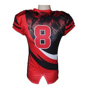 High Quality Custom American Football Jersey Tackle Twill Stitched Gridiron Apparel Sublimated American Football Jerseys - Product Image 2