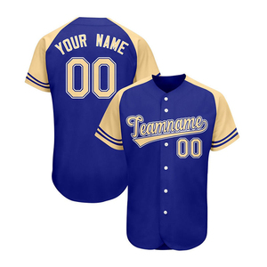 Maillot de baseball unisexe personnalisé de haute qualité, uniforme à boutons imprimés, grande taille, chemises d'été anti-humidité - Product Image 1