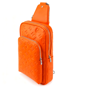 Bolso de Pecho Moderno y a la Moda para Hombre, Estilo Urbano, en Cuero PU con Correa Cruzada y Diseño de Múltiples Bolsillos - Product Image 5