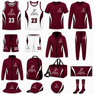 Service OEM, maillots de basket-ball respirants, imperméables, écologiques, antibactériens, à séchage rapide, ensembles complets, unisexes, équipes, rétro - Product Image 1