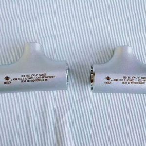 Conexión de Tubería Industrial de Acero Inoxidable 304/304L, Tipo T Reductora Sin Costura ASME B16.9, Soldadura a Tope, Fabricada en Vietnam - Product Image 2